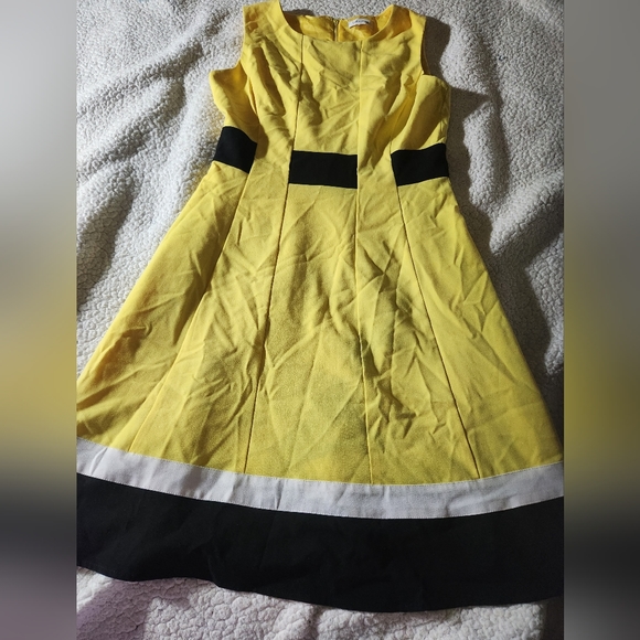 Calvin Klein Colorblock Dress - Picture 13 of 16